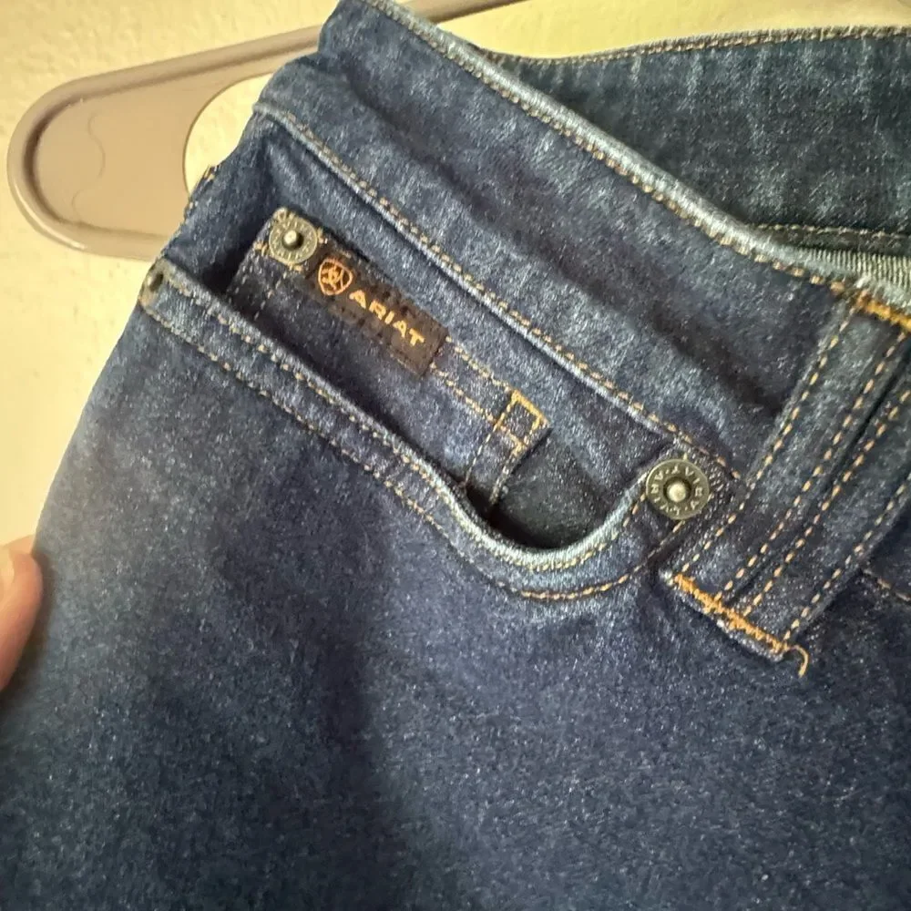 Ariat Tek Denim Breeches Equestrian Riding Pants - NWOT - Size 26L - Never Worn